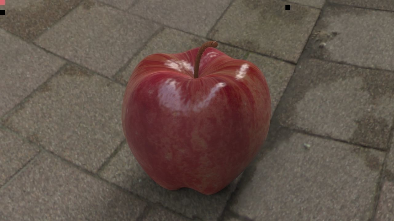 Apple 3D print model_3