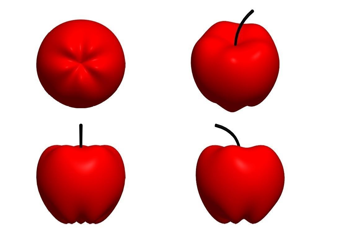 Apple 3D print model_7