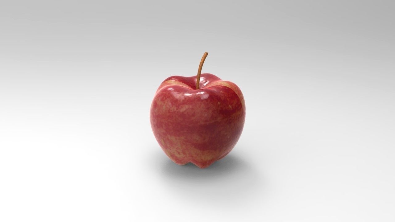 Apple 3D print model_5