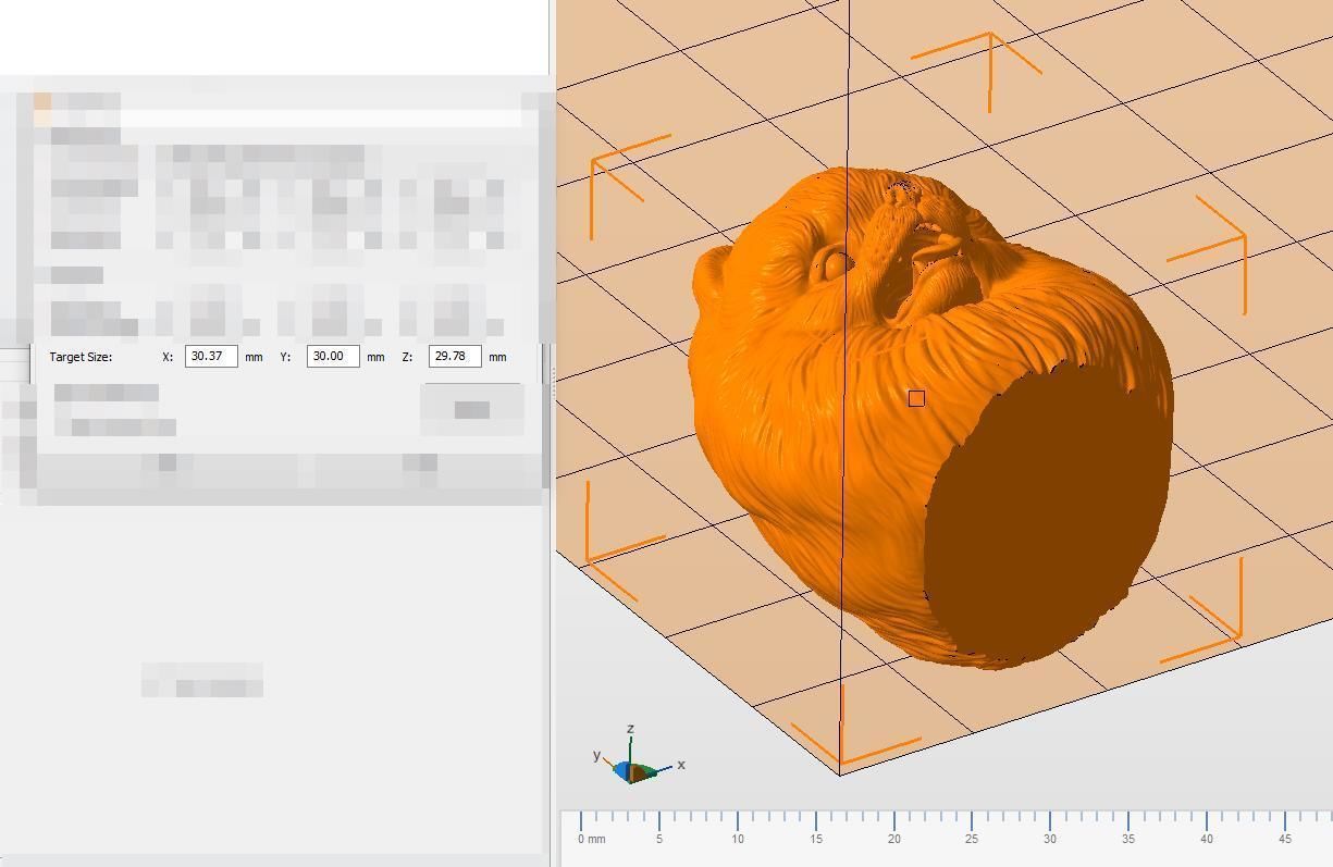 Pomeranian bust 3D print model_33