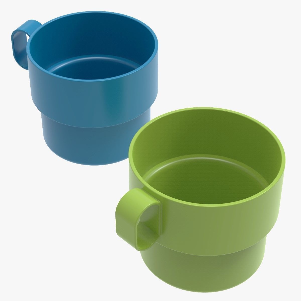 Plastic Cup 3D print model_4