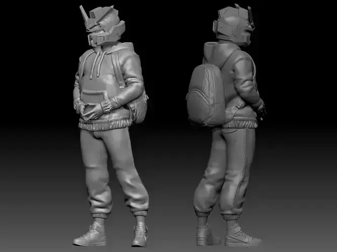 gundam 1 3D print model