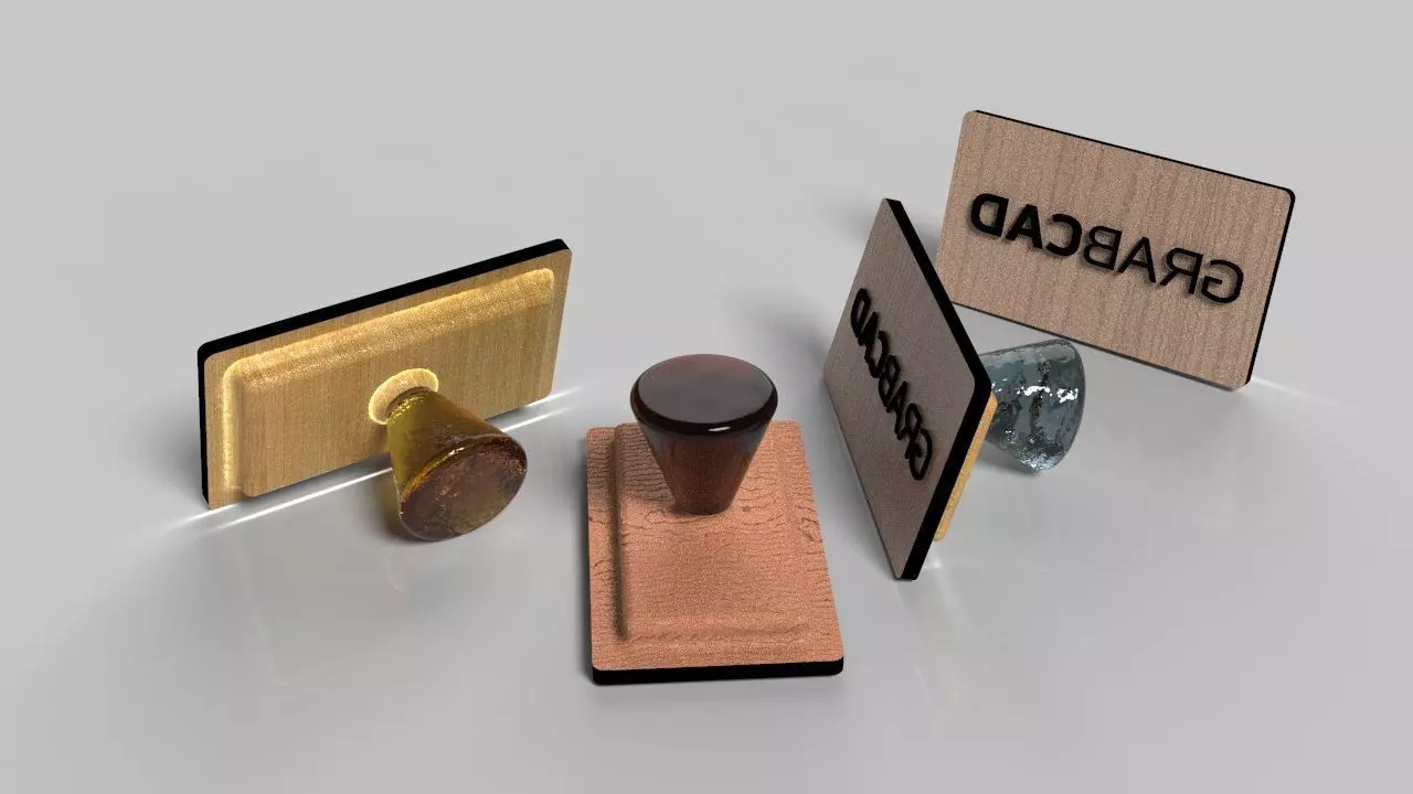 Stamp Free 3D model