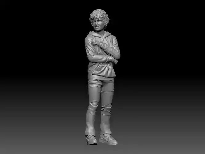 boy style 1 3D print model