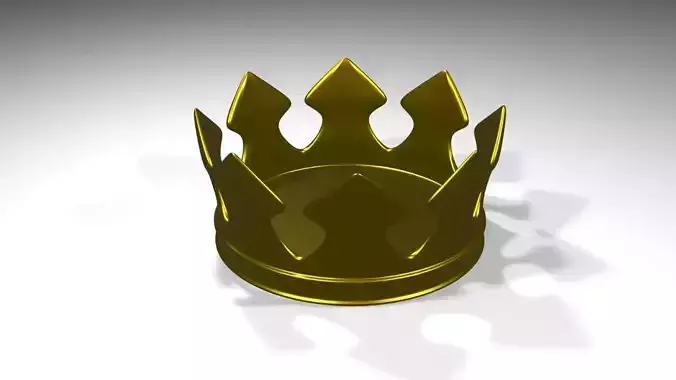 Simple Golden Crown