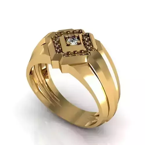 man daimond ring