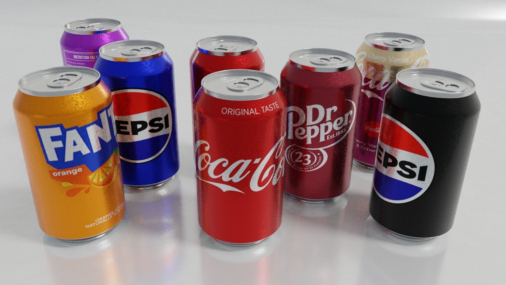 Soda Can - 12oz - 355ml - 3D model_22