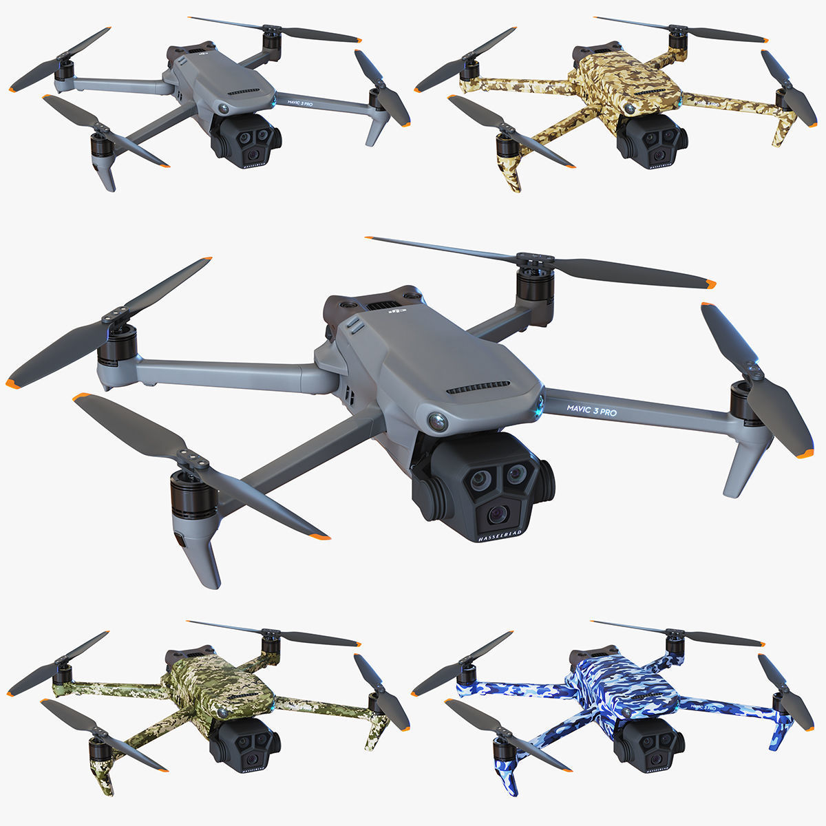 Mavic 3 Pro 3D model_5