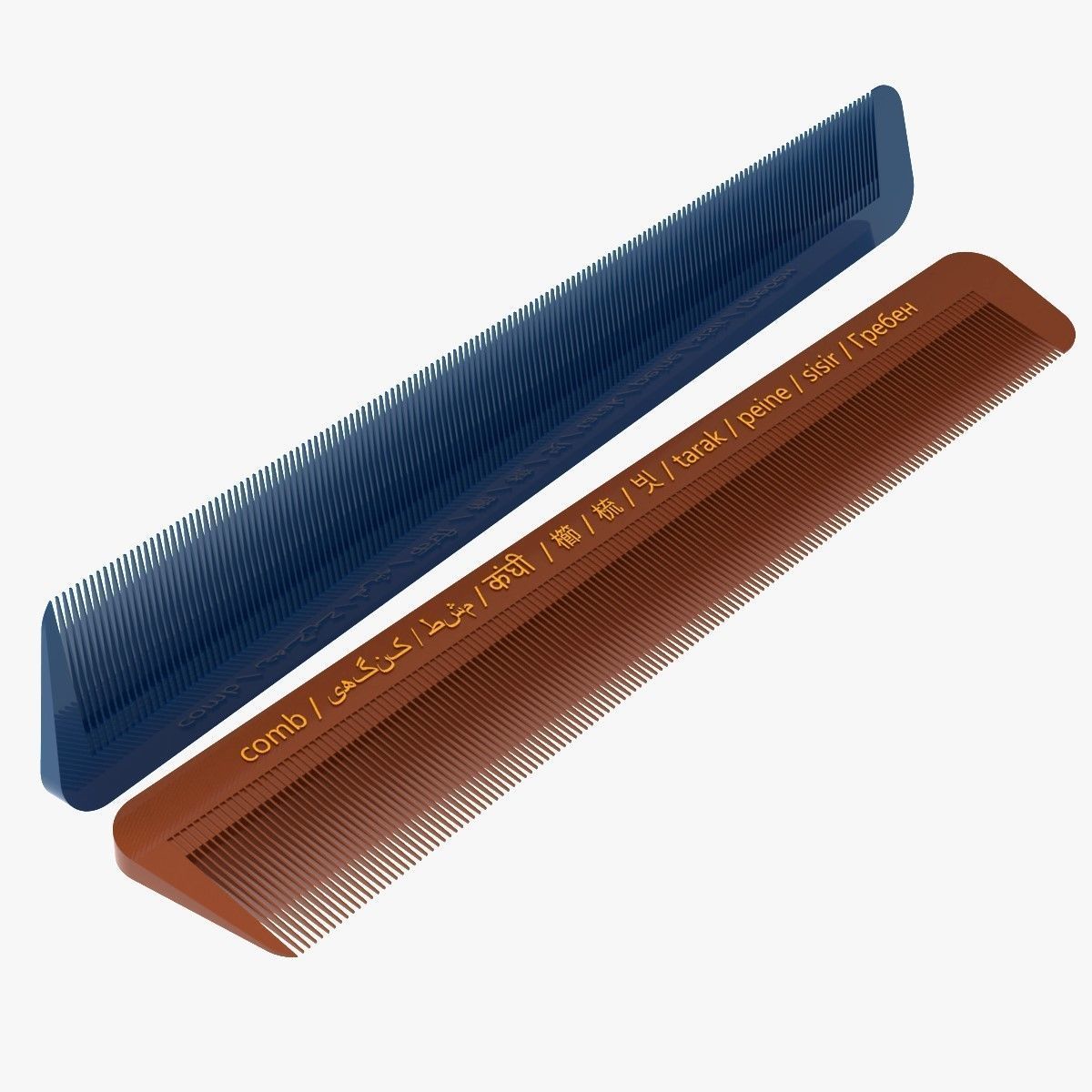 Hair Comb 3D print model_6