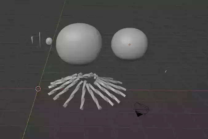 Space Spider Monster LowPoly 3D