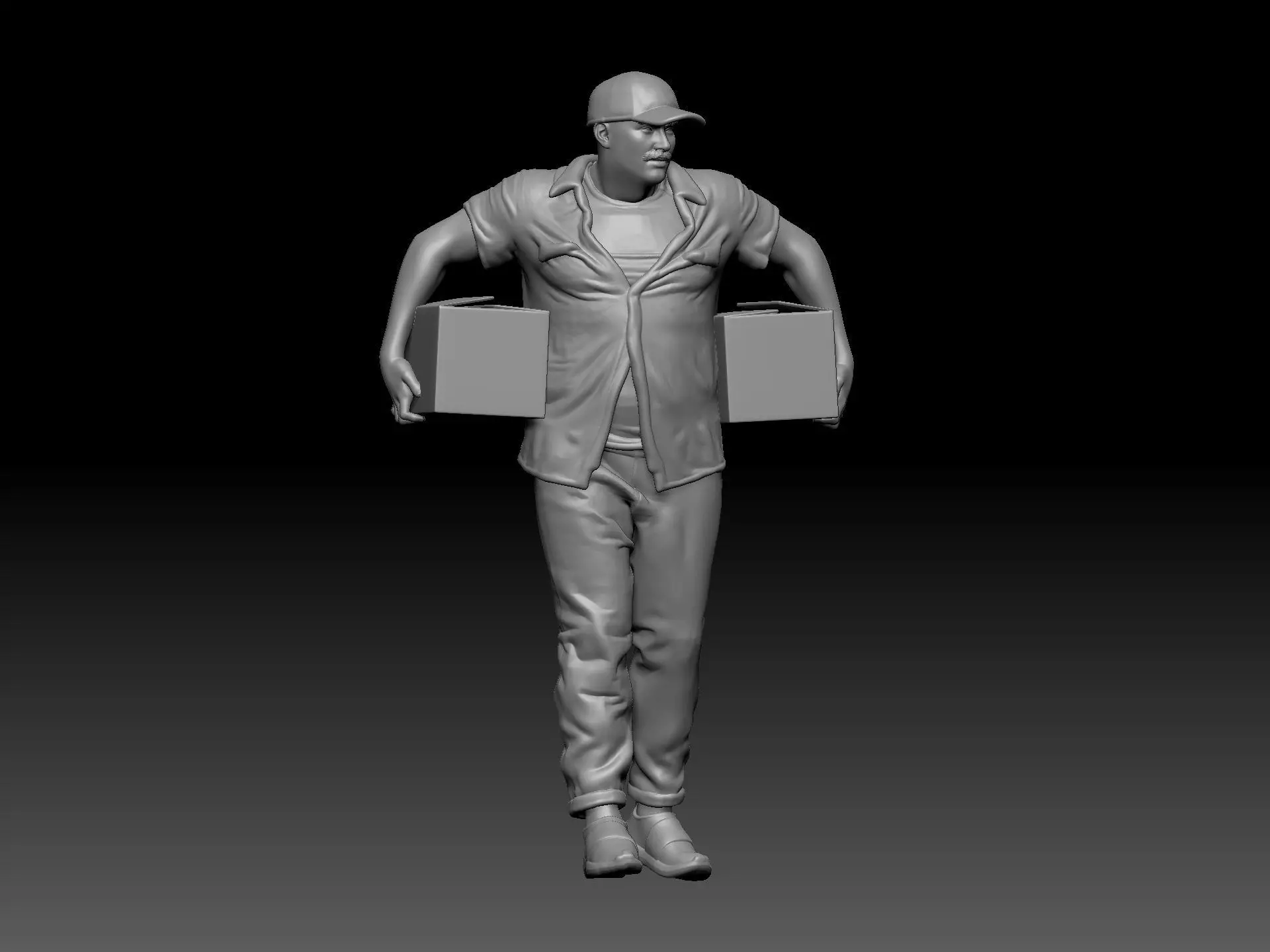 kurir 6 3D print model