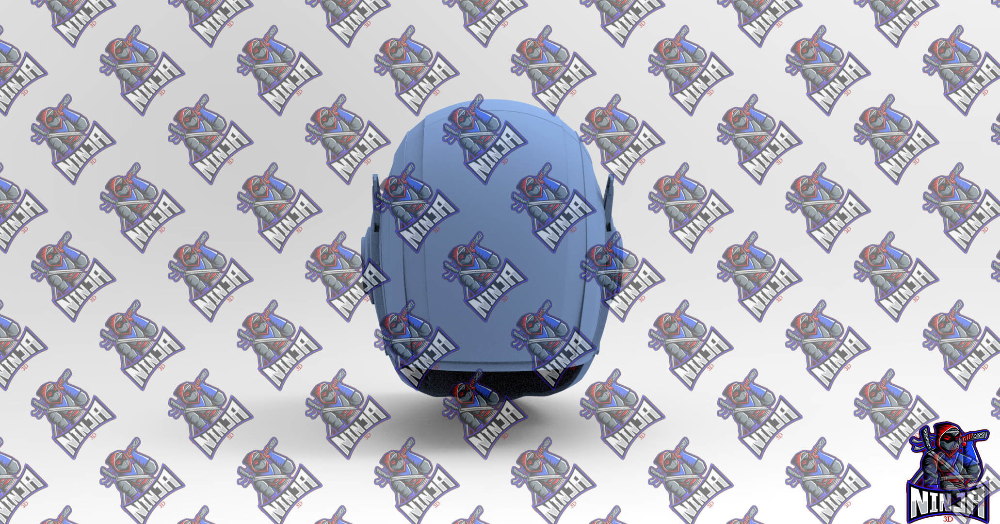 QUANTUM TIME TRAVEL HELMET FOR 3D PRINT 3D model_3