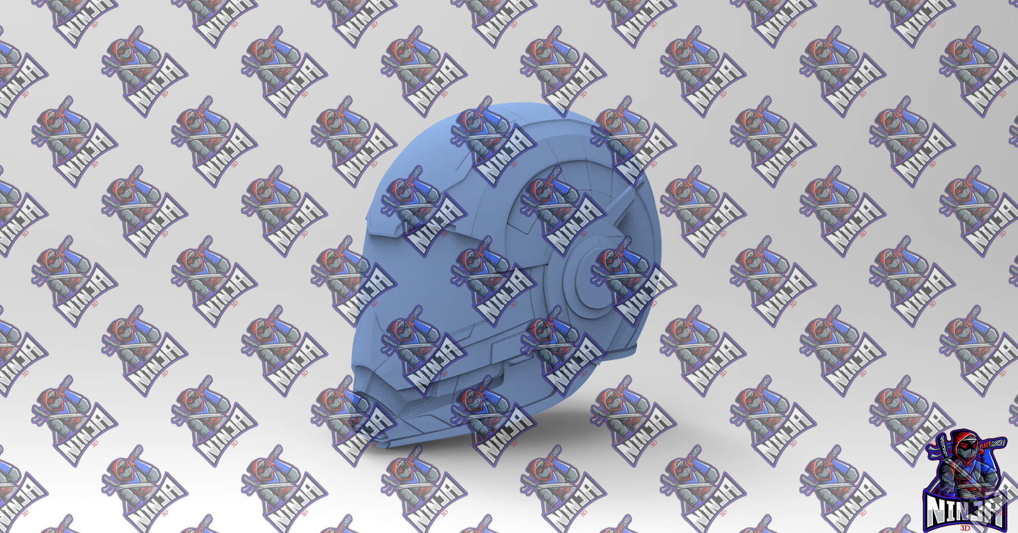 QUANTUM TIME TRAVEL HELMET FOR 3D PRINT 3D model_1