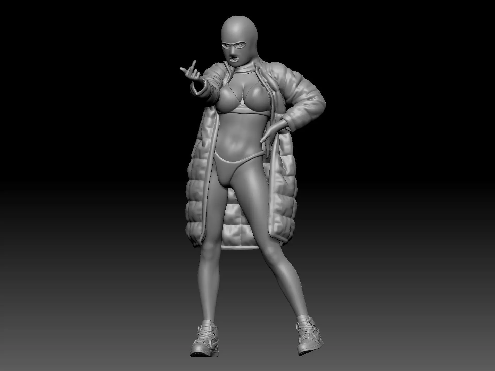 bad girl 3 3D print model_0