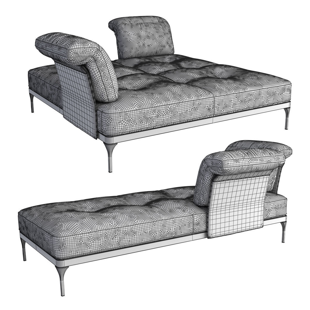 Ada sectional sofa 3D model_5