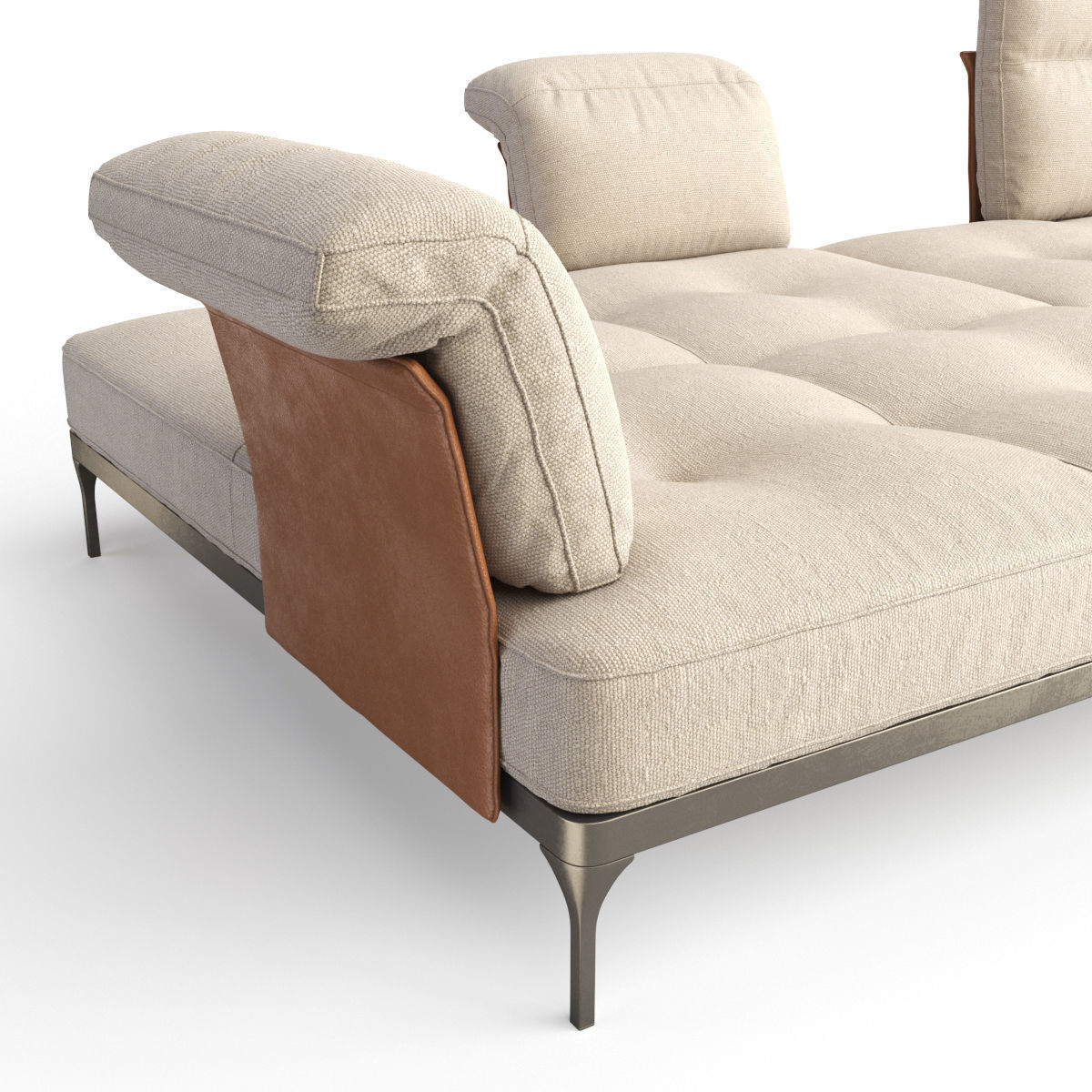 Ada sectional sofa 3D model_2
