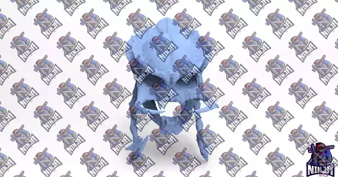 Predator Skull Mask for 3d printing