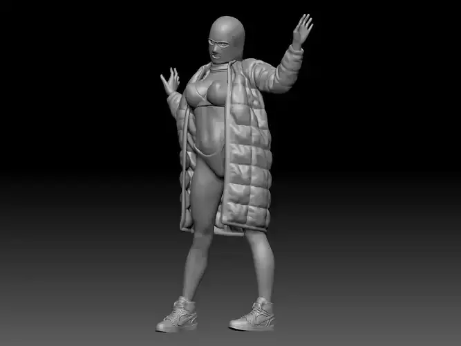 bad girl 7 3D print model