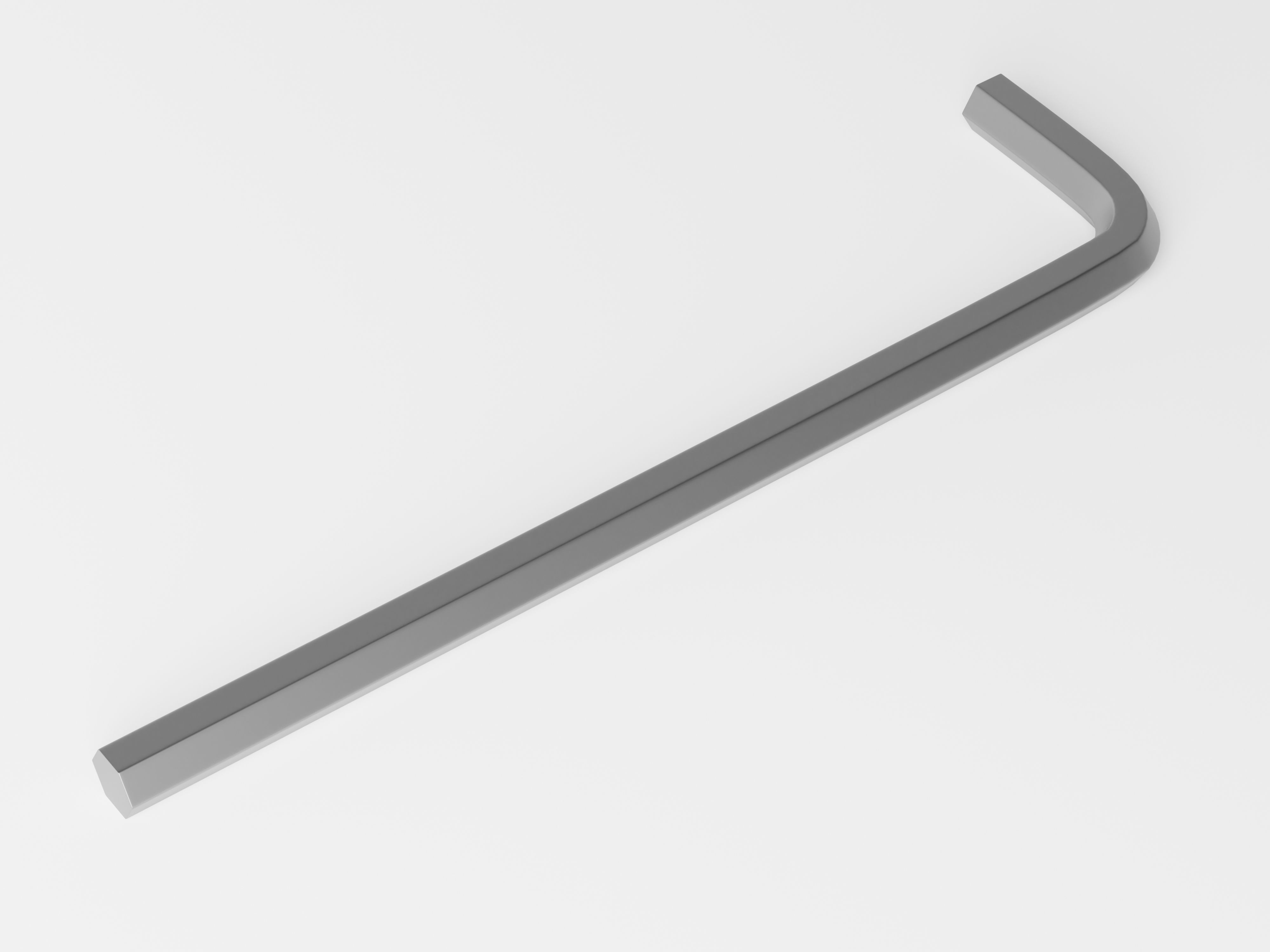Allen Wrench or Allen Key Low-poly 3D model_2
