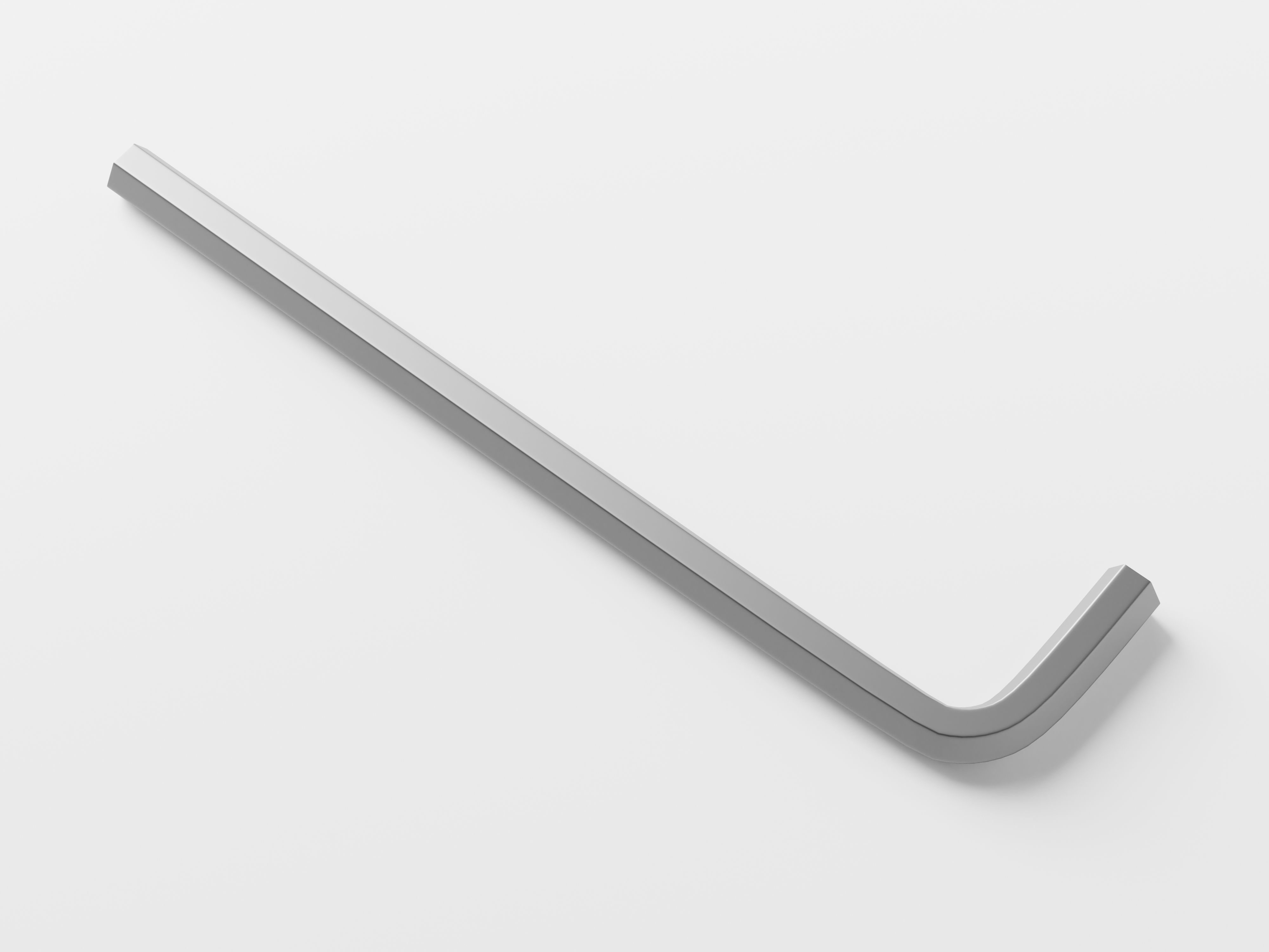 Allen Wrench or Allen Key Low-poly 3D model_3