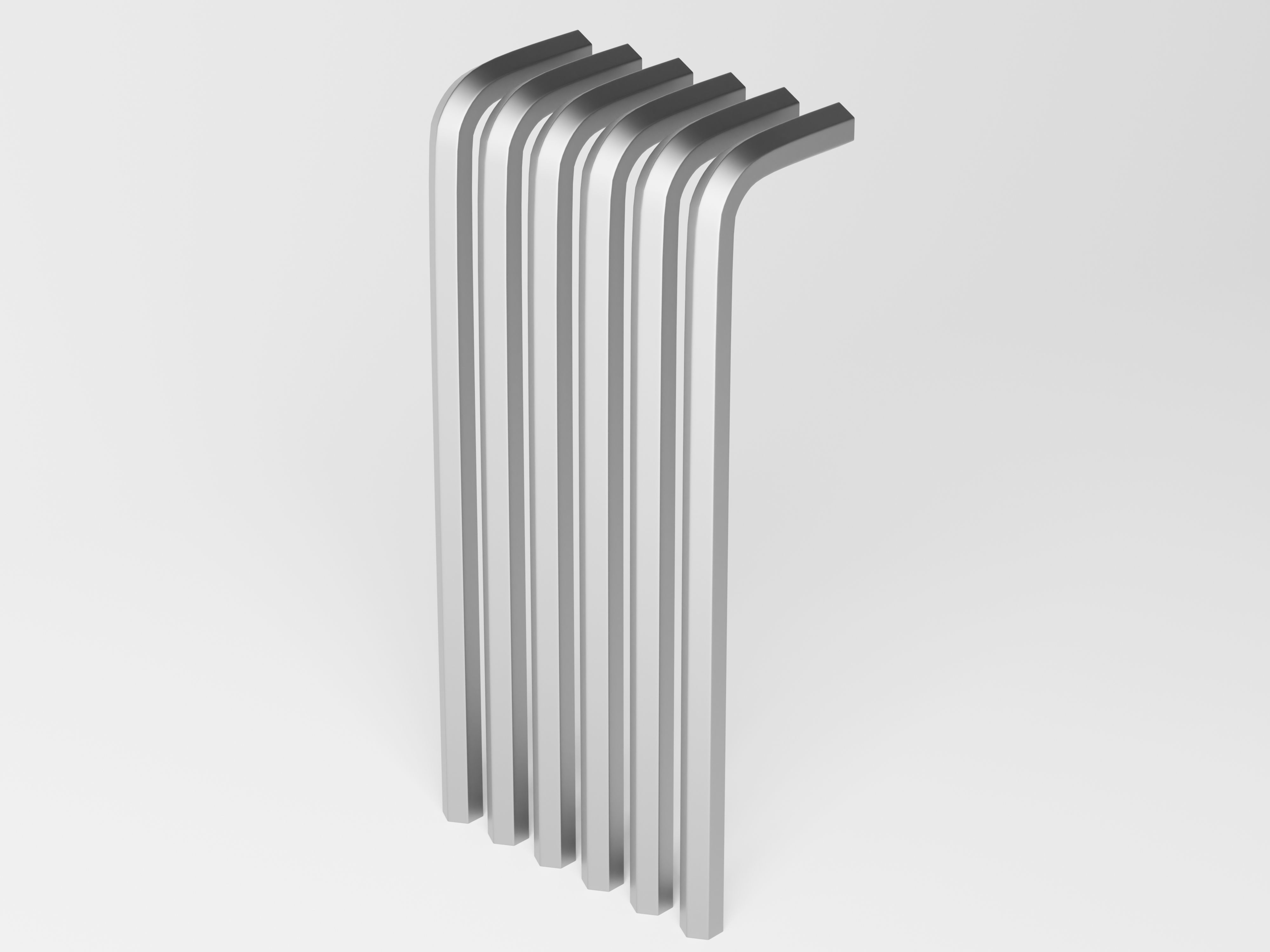 Allen Wrench or Allen Key Low-poly 3D model_6