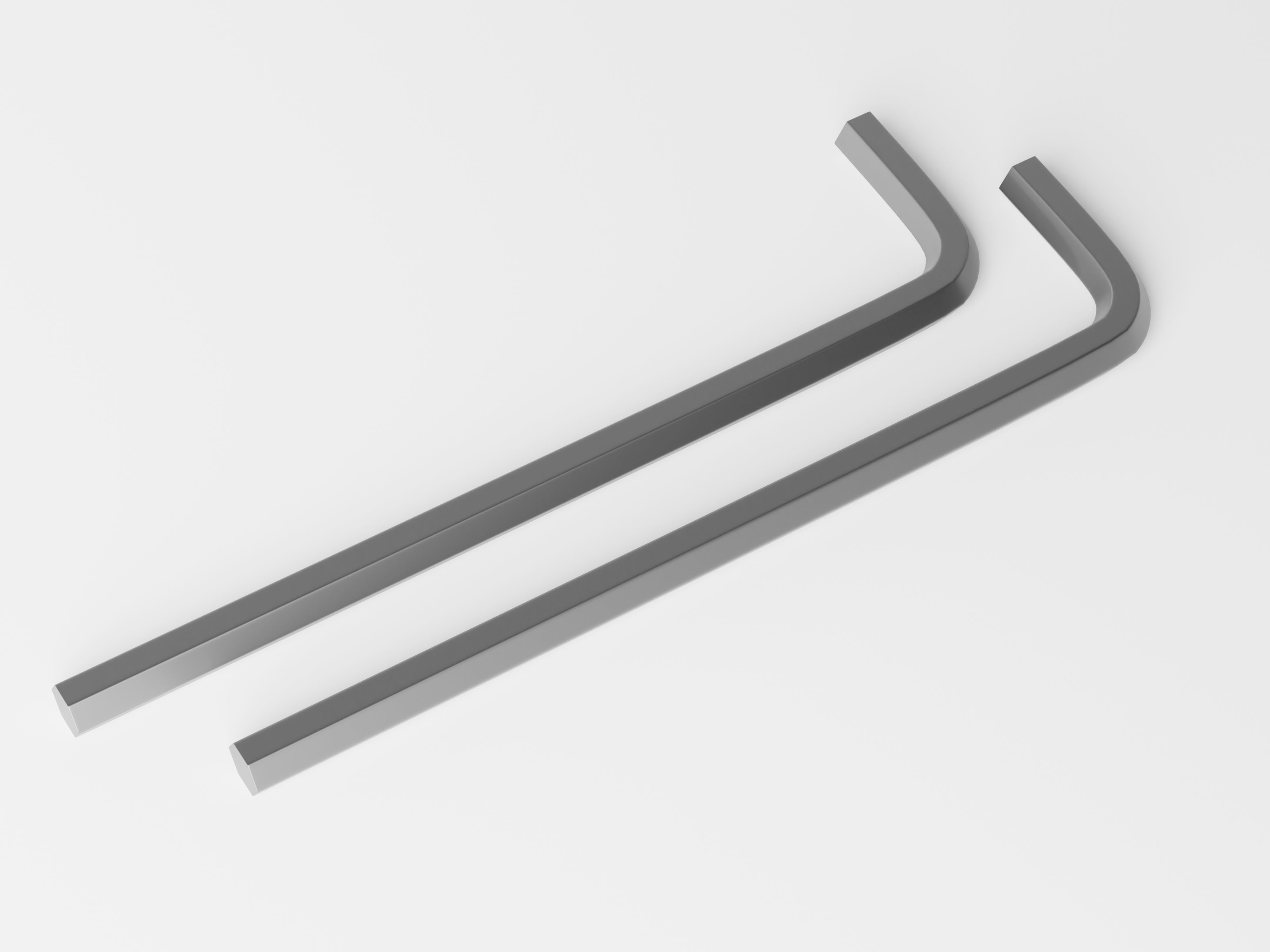 Allen Wrench or Allen Key Low-poly 3D model_4