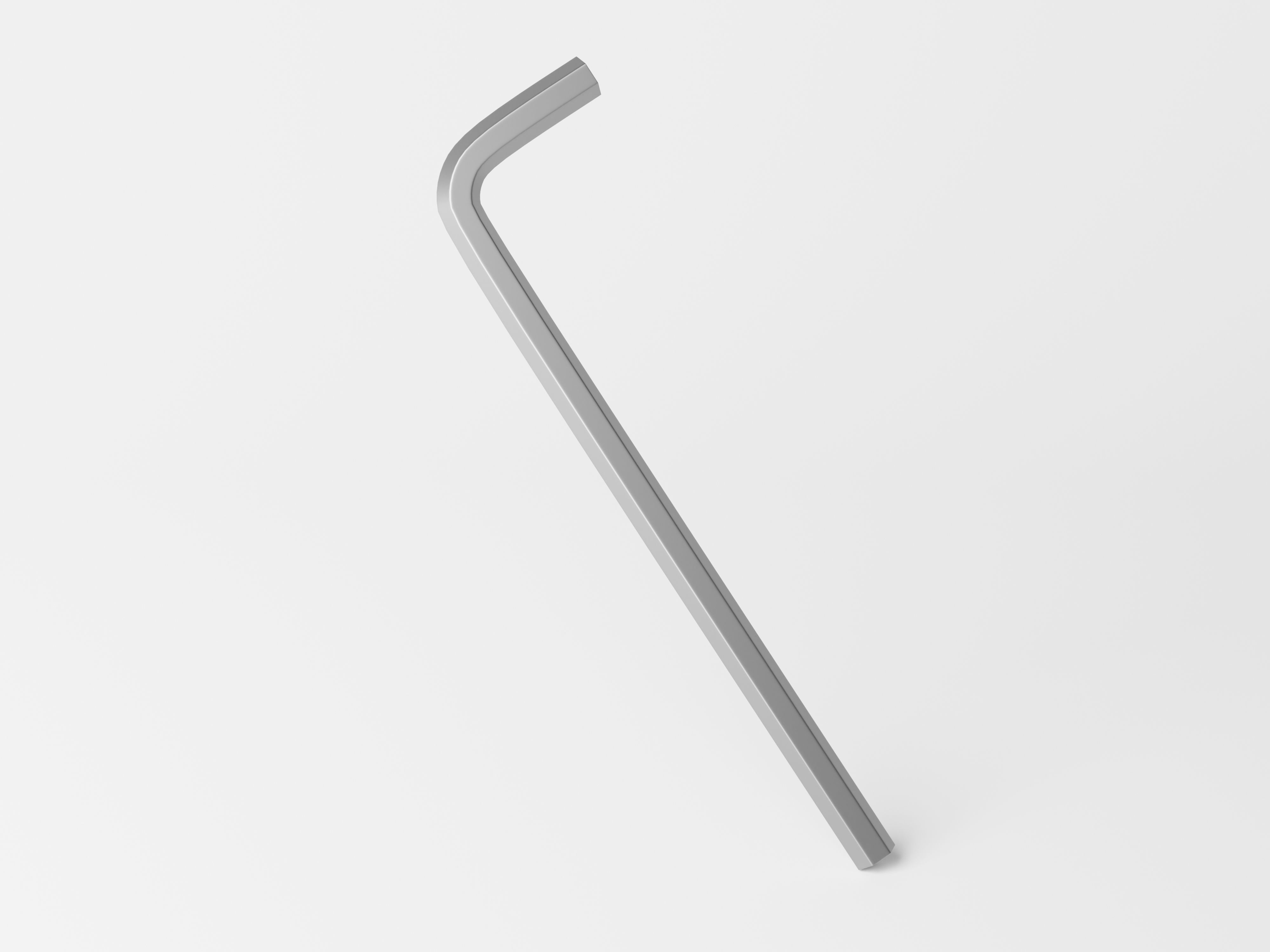 Allen Wrench or Allen Key Low-poly 3D model_5