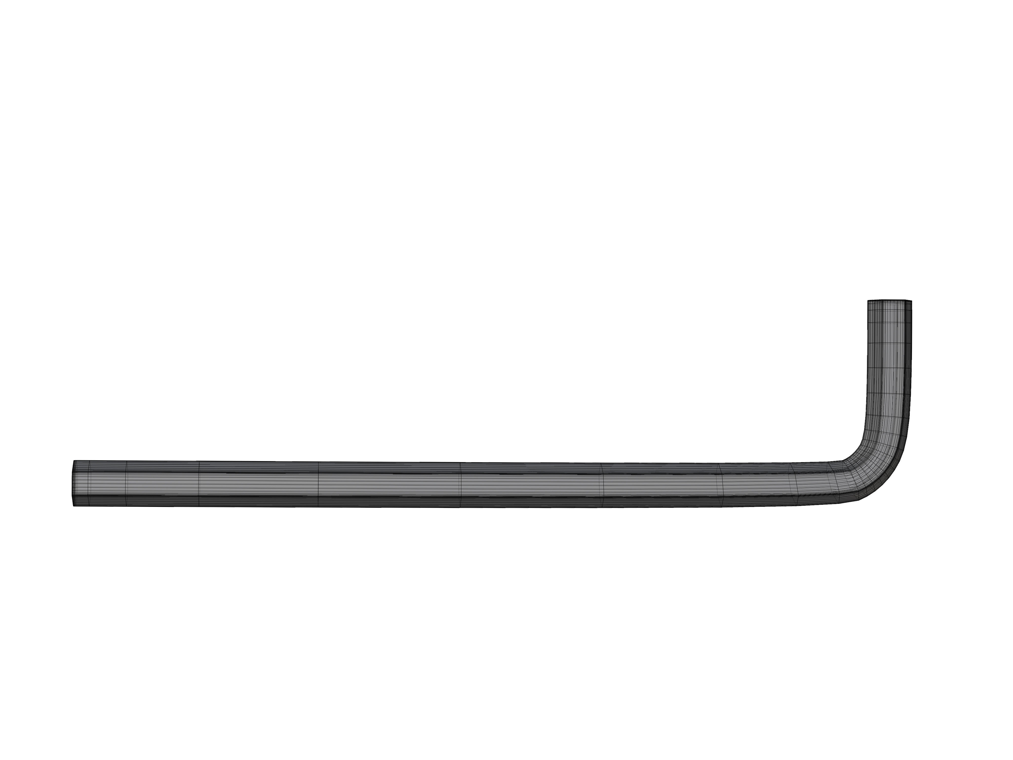 Allen Wrench or Allen Key Low-poly 3D model_7