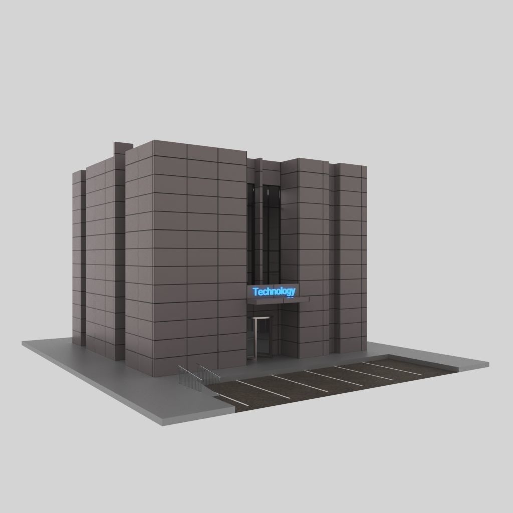 Edificio 004-3d 3D model_2