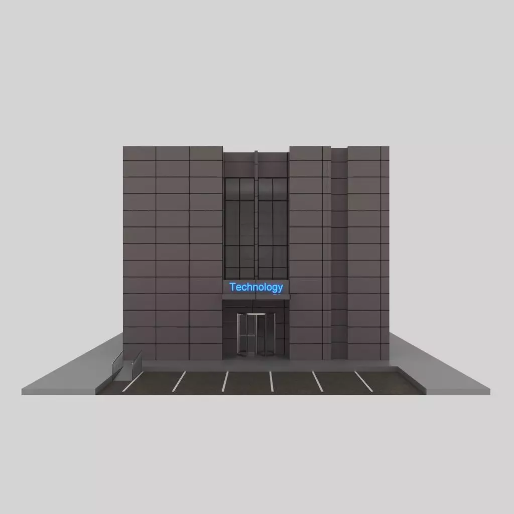 Edificio 004-3d 3D model_0