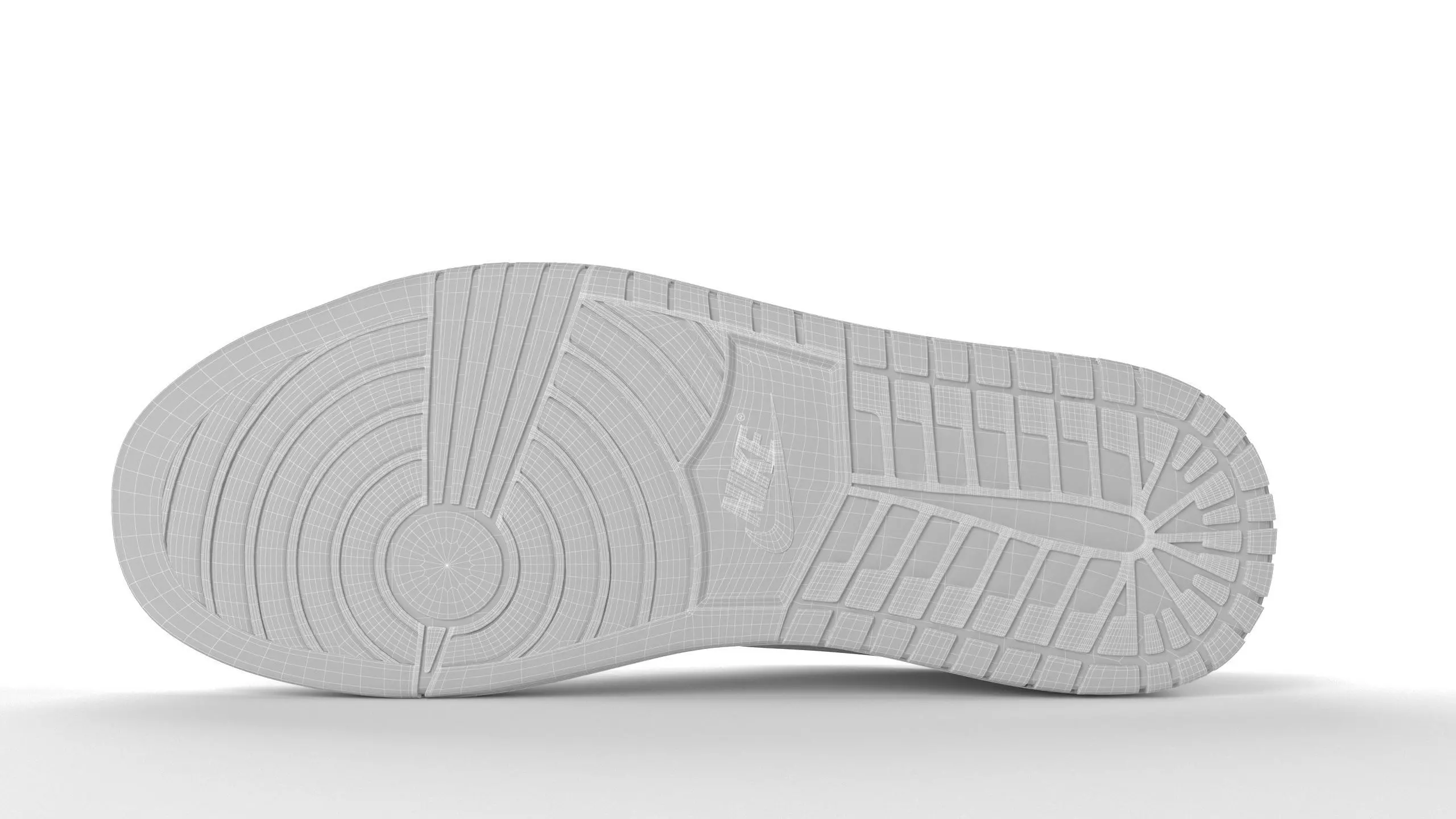 Jordan 1 Retro Low Dior PBR Low-poly 3D model_15