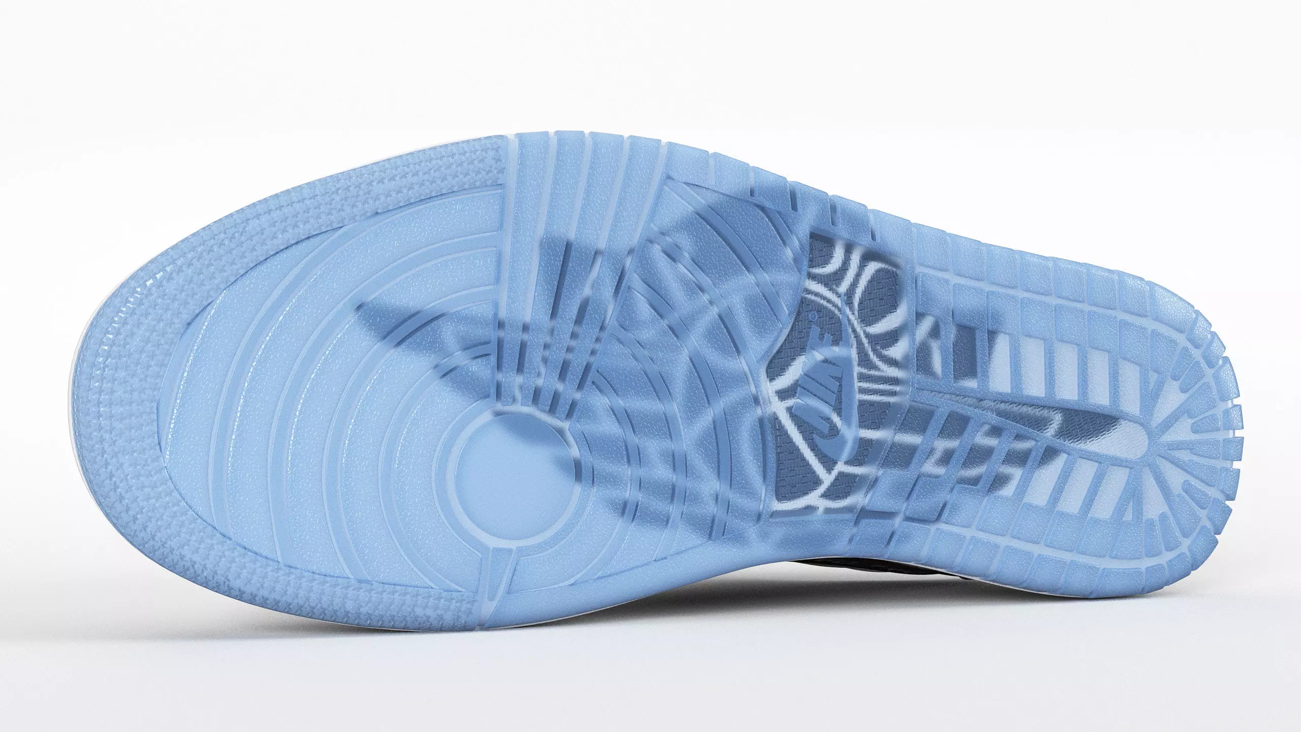 Jordan 1 Retro Low Dior PBR Low-poly 3D model_9