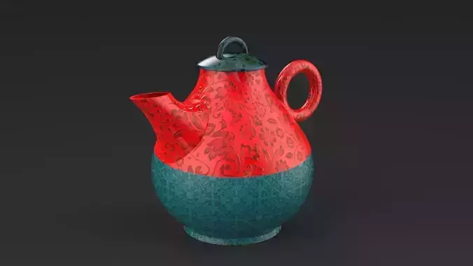 Teapot 3D print model