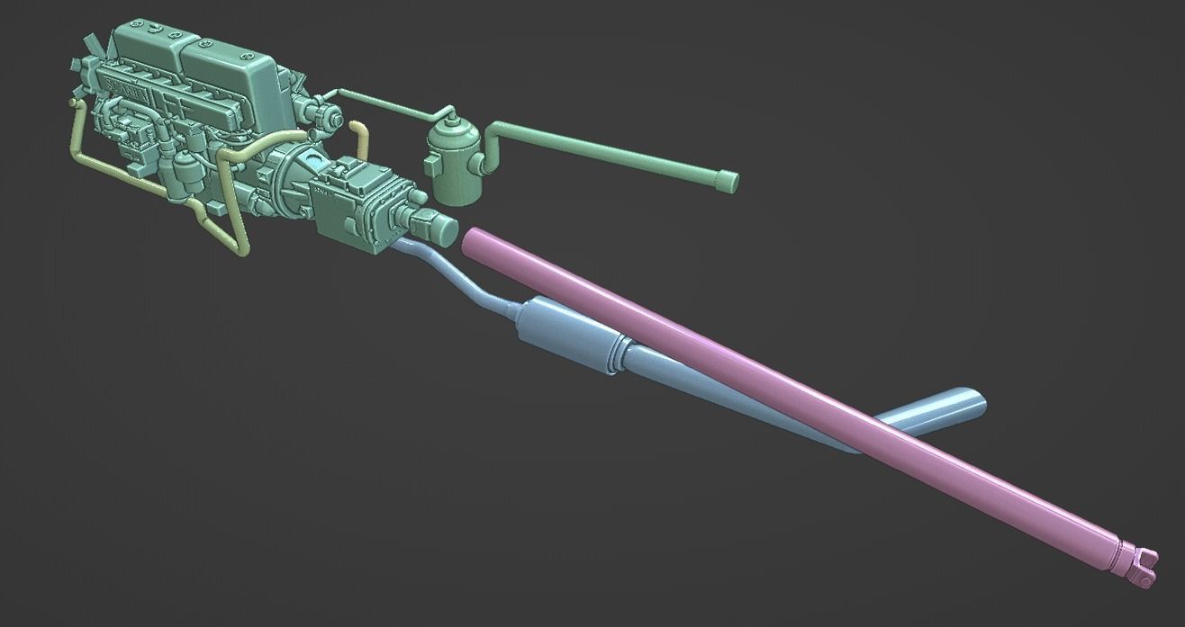 SCANIA 113H TOP LINE TRUCKED 3D print model_9