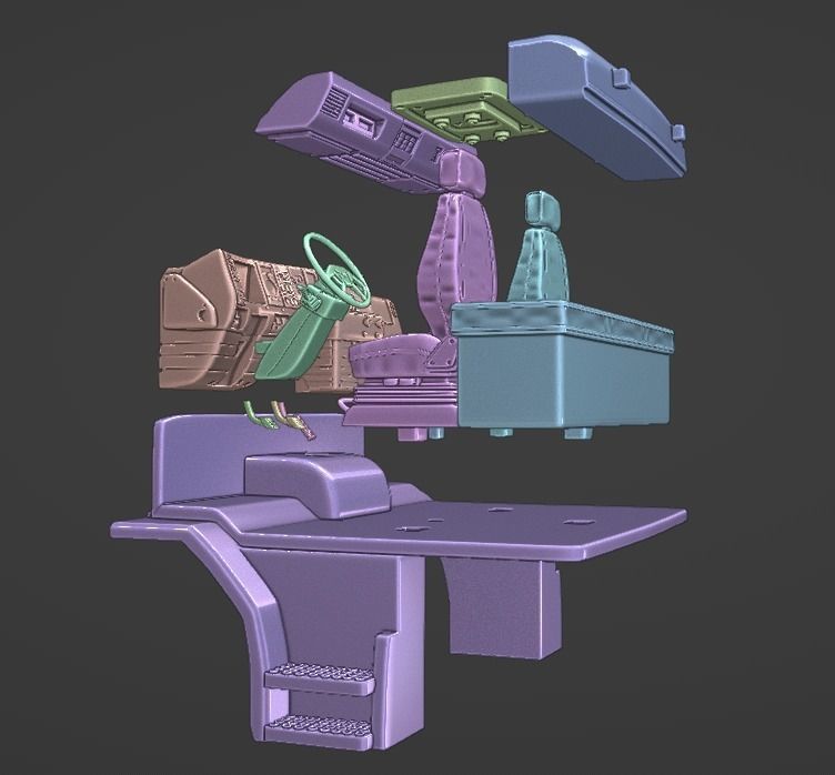 SCANIA 113H TOP LINE TRUCKED 3D print model_8