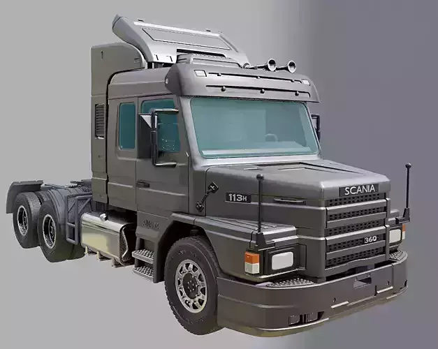 SCANIA 113H TOP LINE TRUCKED 3D print model