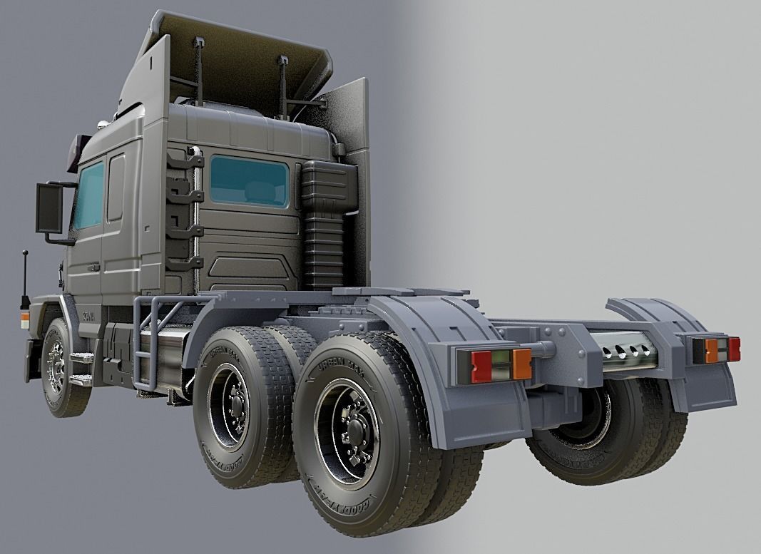 SCANIA 113H TOP LINE TRUCKED 3D print model_2