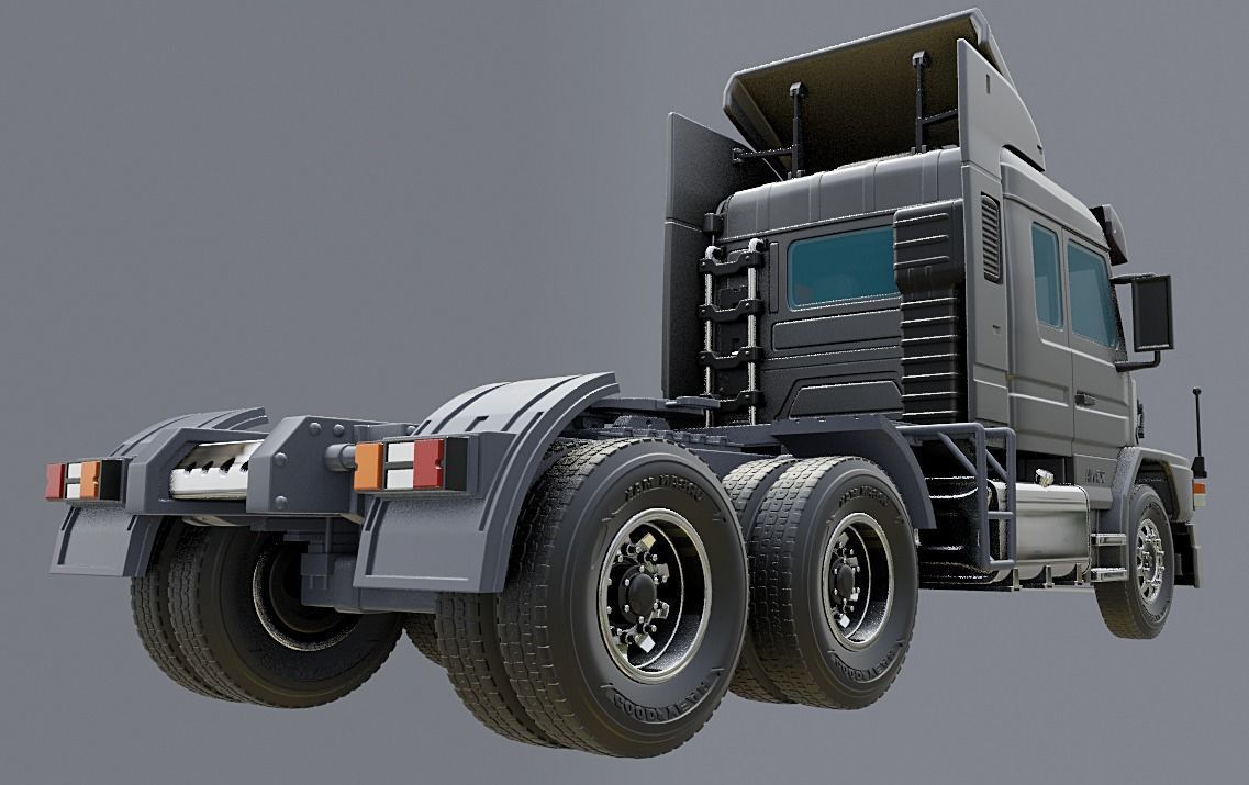 SCANIA 113H TOP LINE TRUCKED 3D print model_3