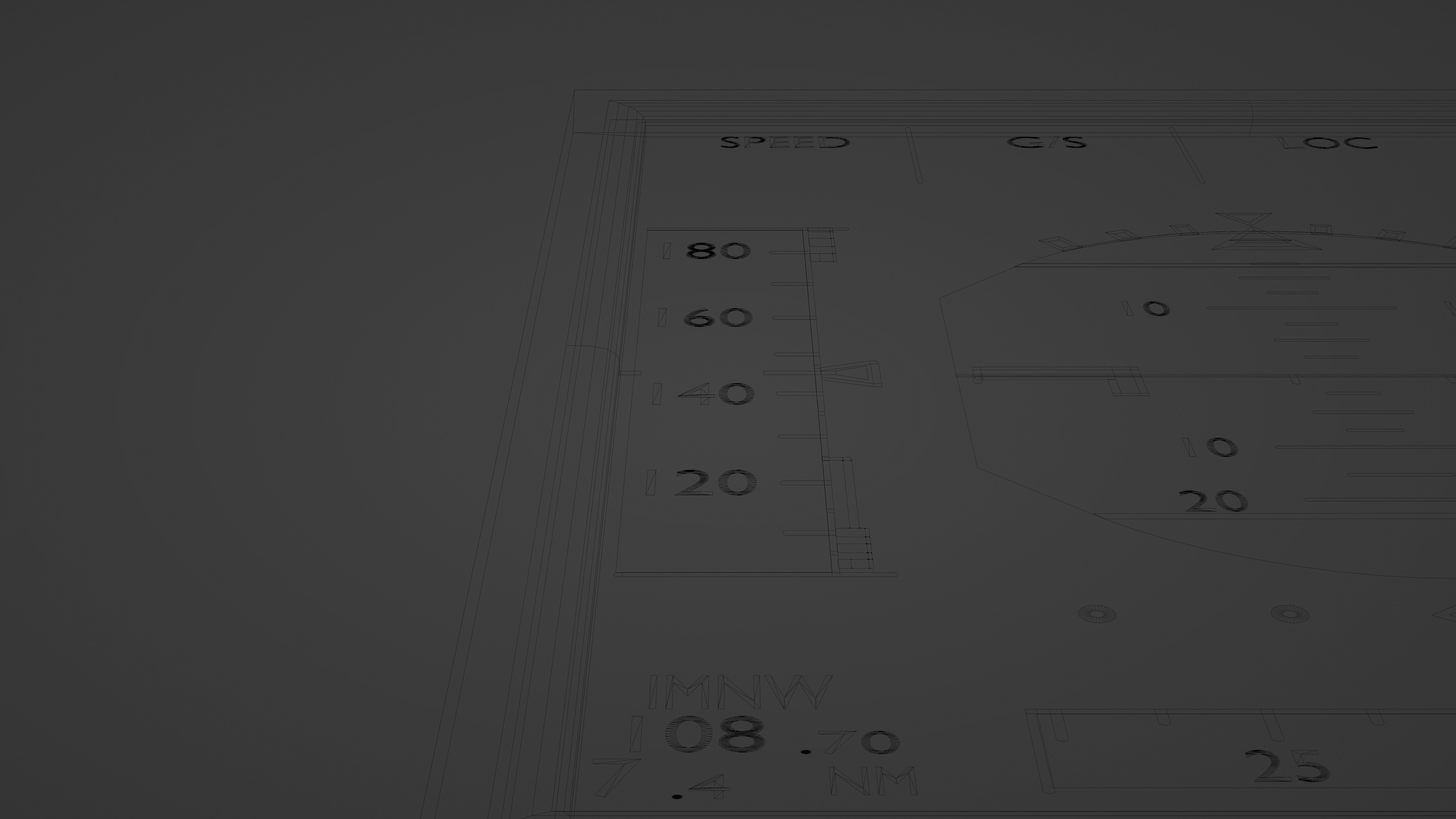 primary flight display 3D Model 3D model_9