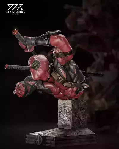 Deadpool Bust - STL