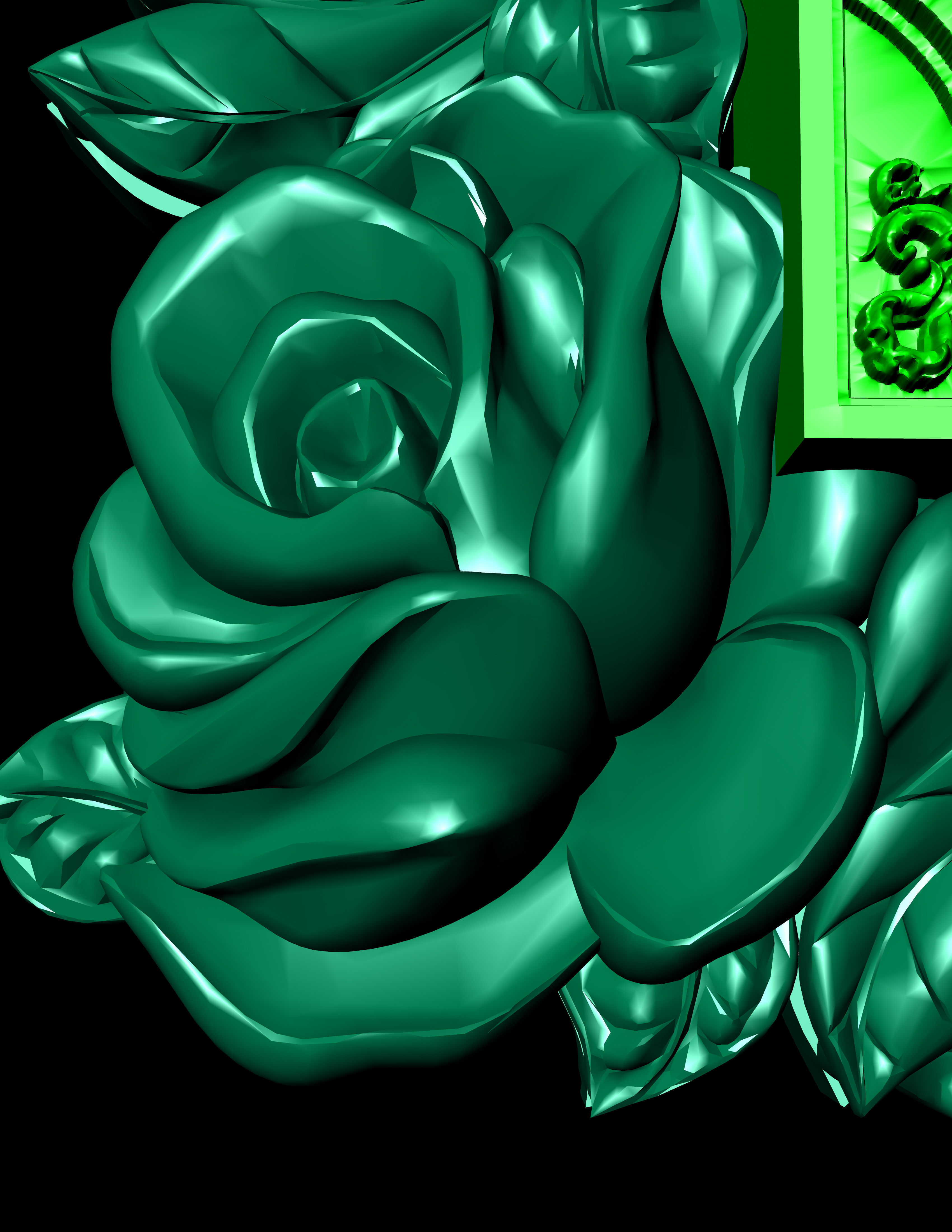 Icono de Longinos Earring 3D Print Model 3D print model_14