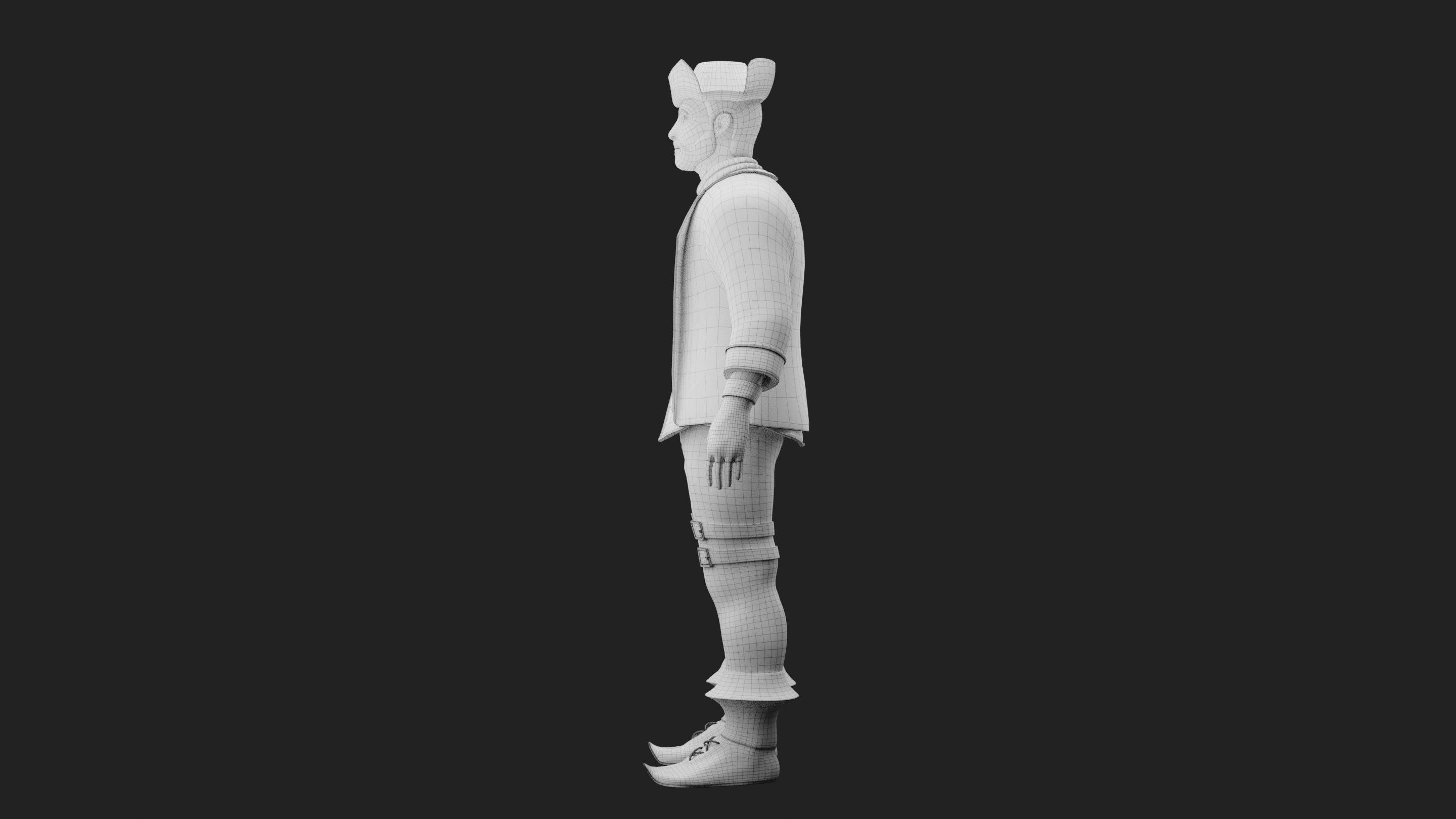 Pirate 3D Model 3D print model_9
