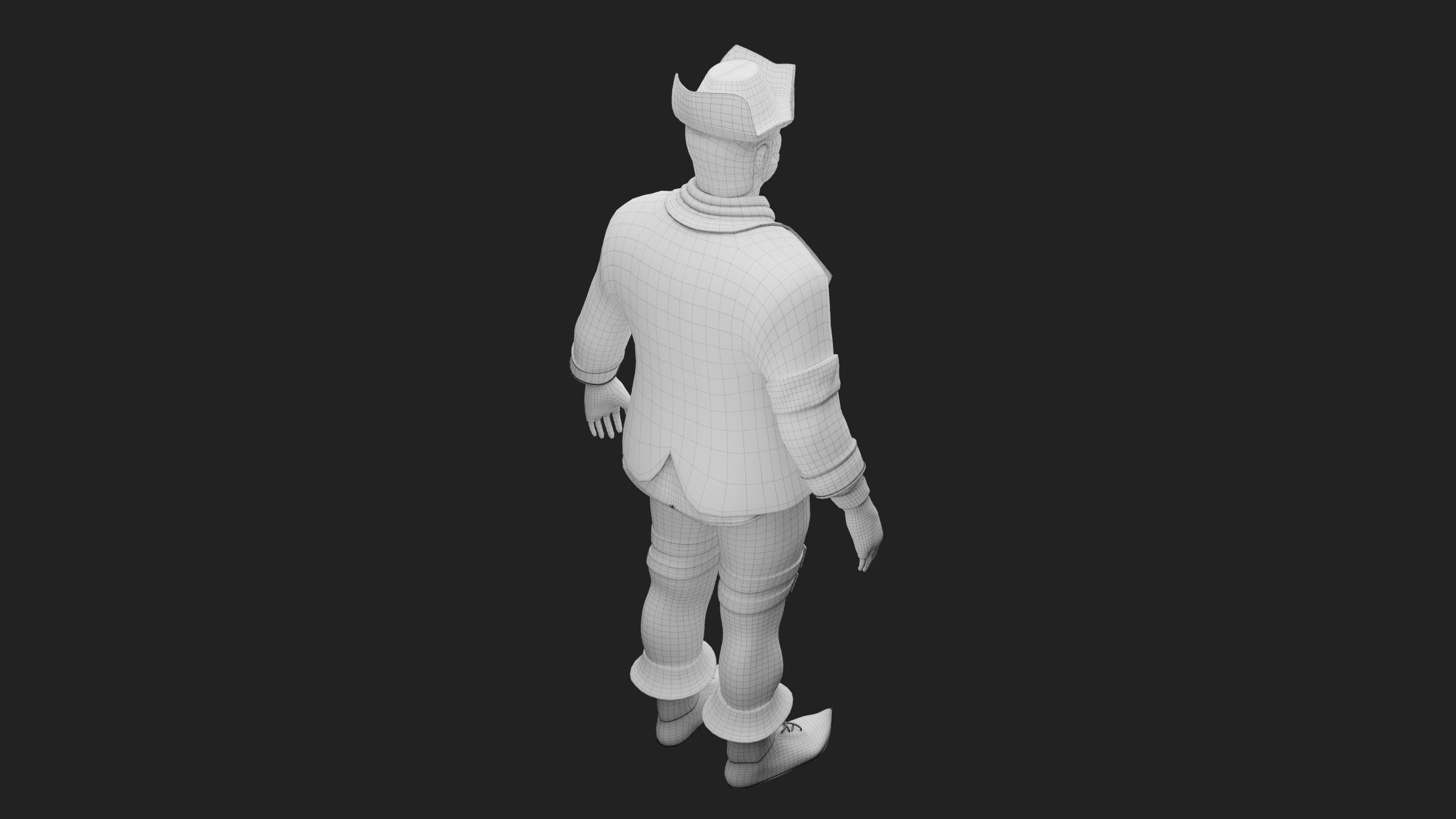 Pirate 3D Model 3D print model_10