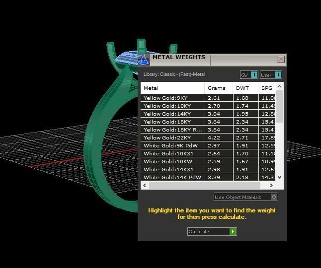 Ladies Diamond Ring   3D print model_12