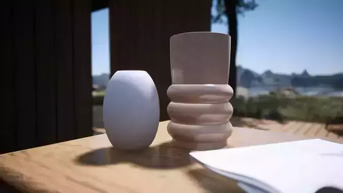 Jarrones decorativos - vasos