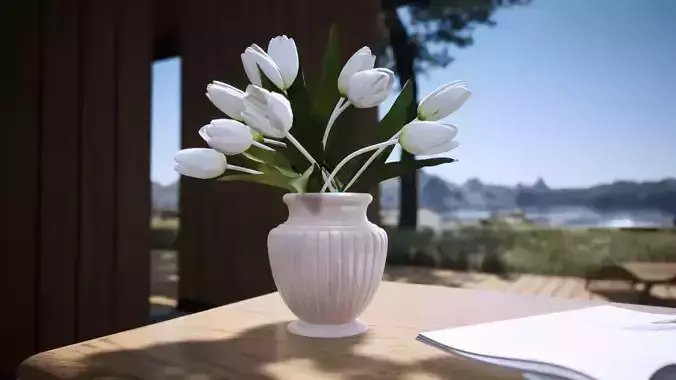 Florero - jarron decorativo 