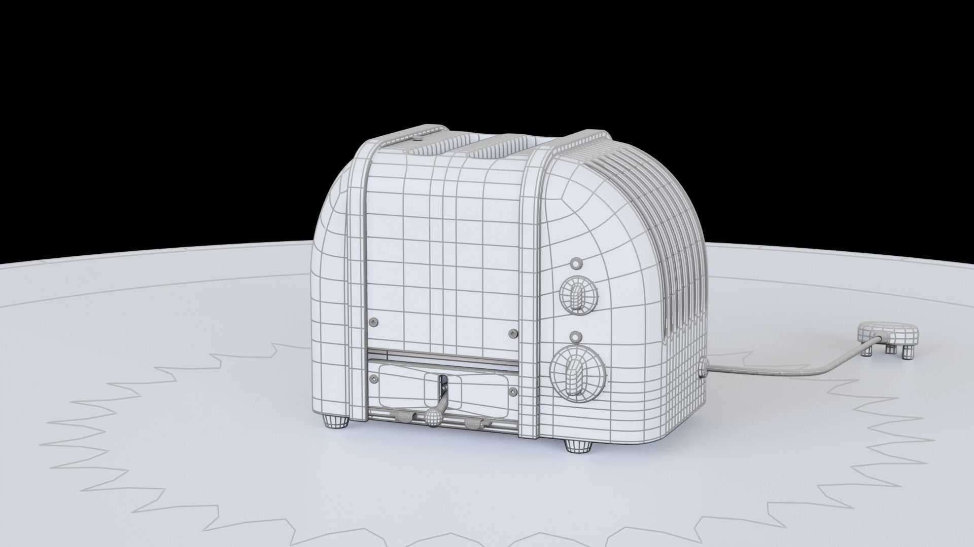 dualit two slice toaster 3D model_1
