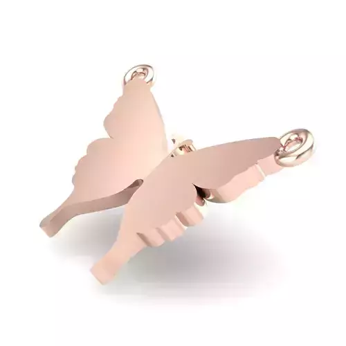 Butterfly Pendant - Flutter 3D print model