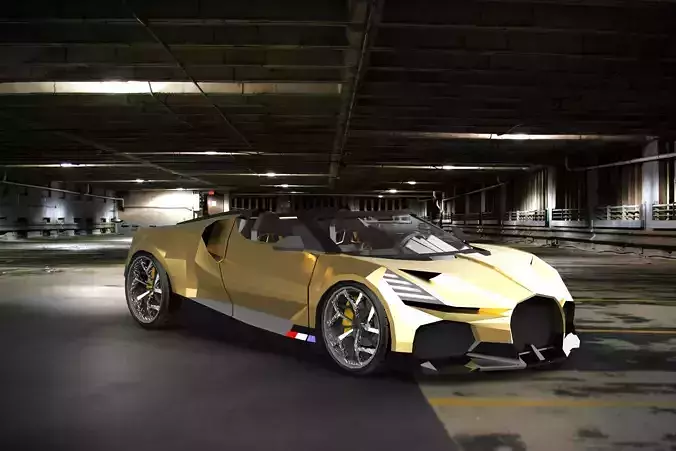 Bugatti W16 Mistral 2024