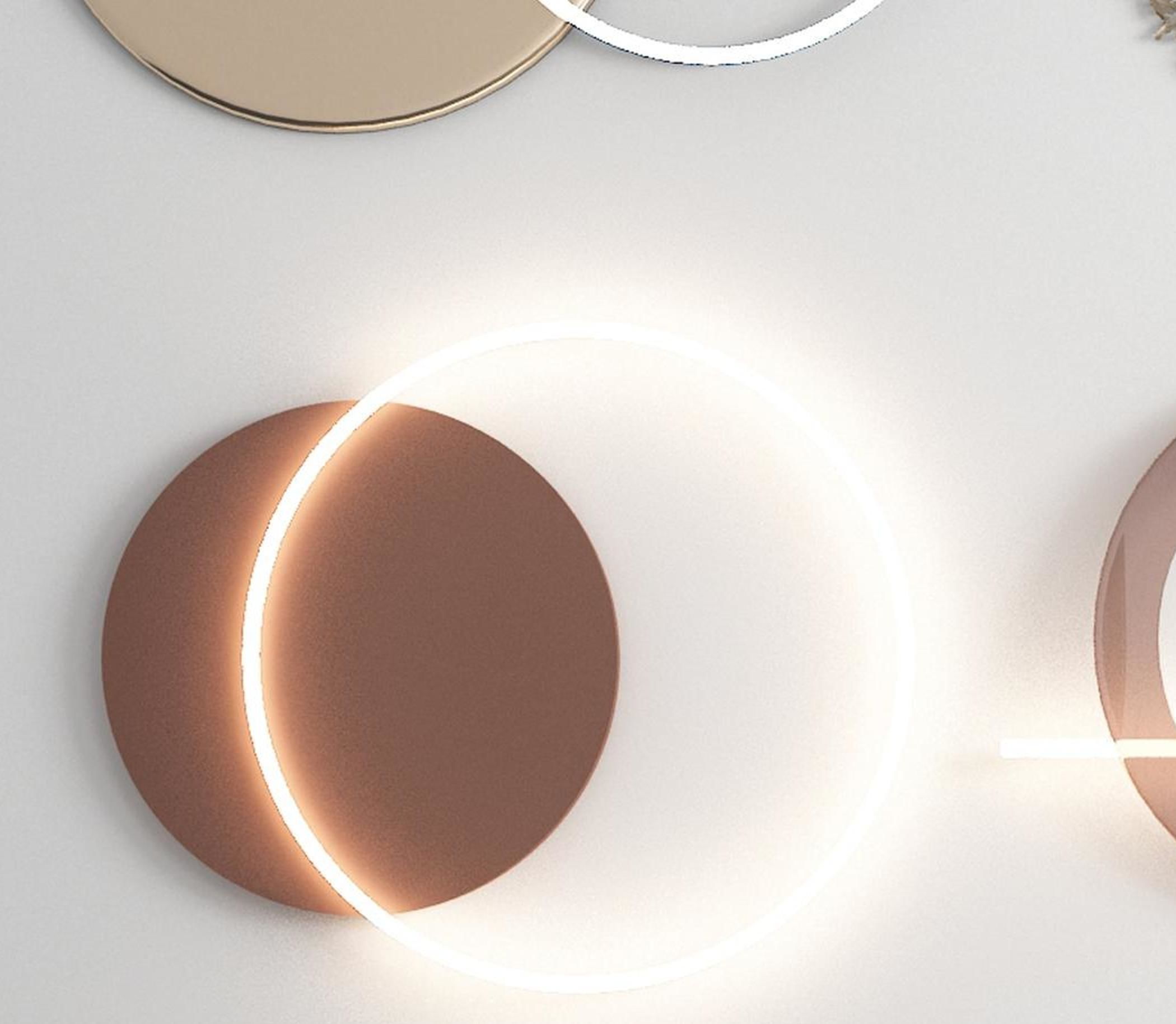 Modern wall creative lamp combination 3D model_3